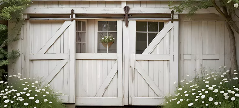 Rear Barn Door Repair in Ashland, CA