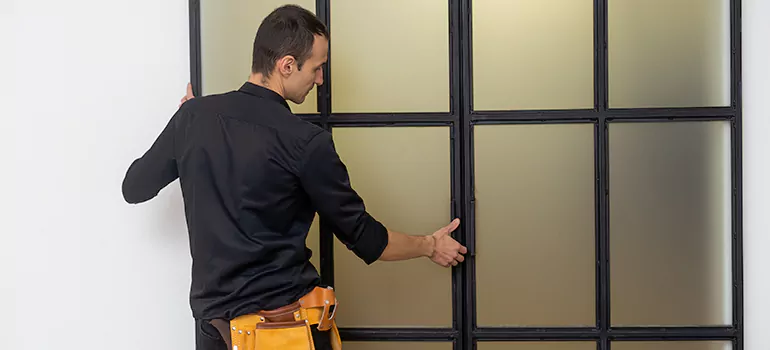 Patio French door installation in Ashland, CA