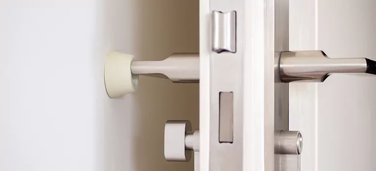 Half Moon Door Stop Installation in Ashland, CA