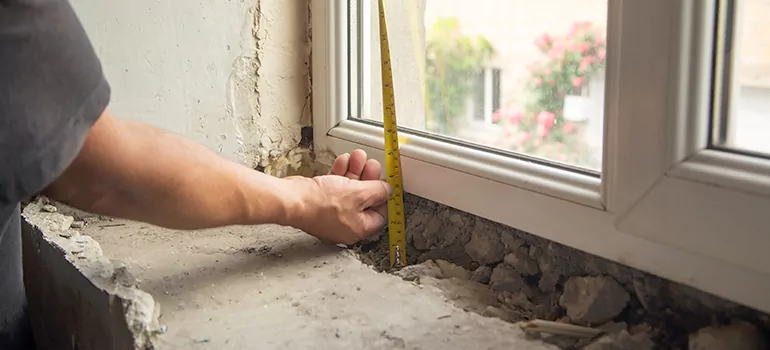 Window Sill Without Apron in Ashland, CA