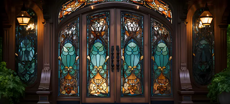 Wrought Iron Storm Door in Ashland, CA