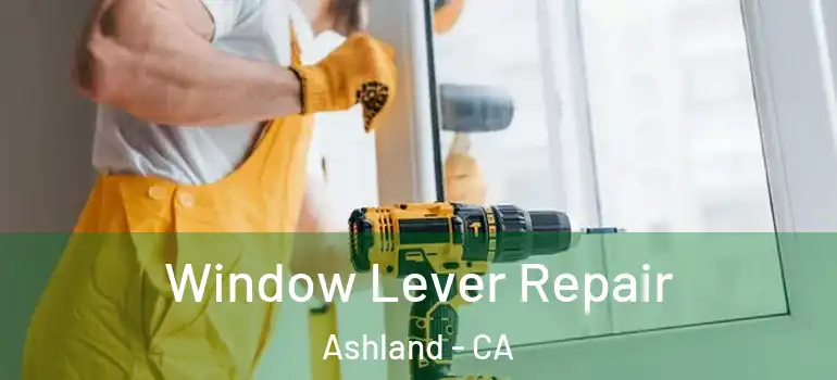  Window Lever Repair Ashland - CA